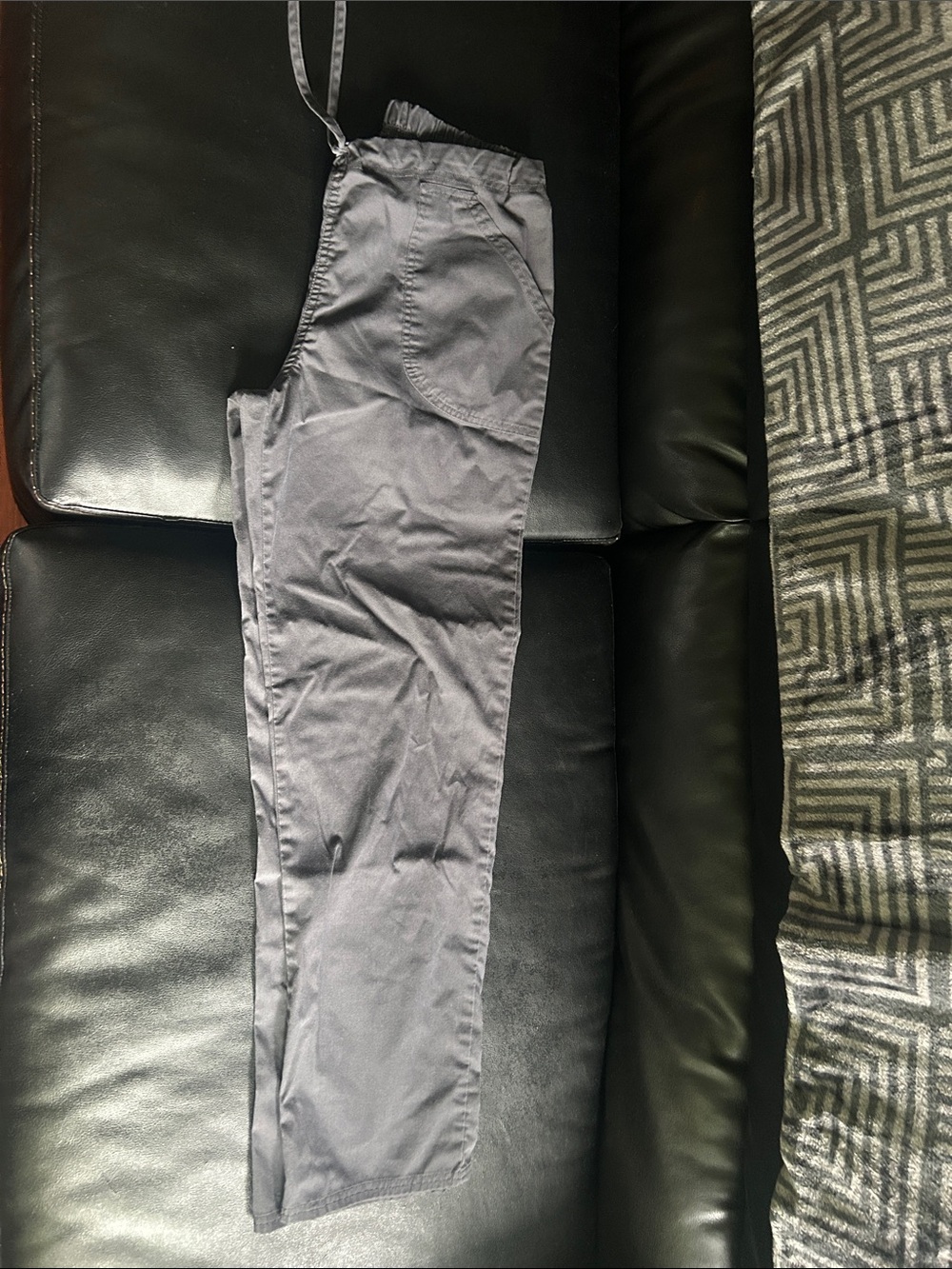 Scrubstar Wide Leg Pants in Gray